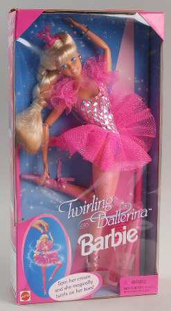 Barbie & Ken Dolls Twirling Ballerina Barbie - Boxed