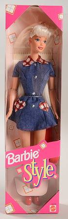 Barbie & Ken Dolls Barbie Syle-Denim Dress - Boxed