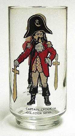 Collectors Series-Glassware Captain Crook - No Box