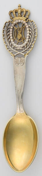 Michelsen Commemorative Spoon Prince Knuds Wedding;Viii Sept.1933  - No Box