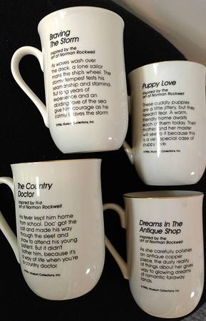 Norman Rockwell Mugs Puppy Love - No Box