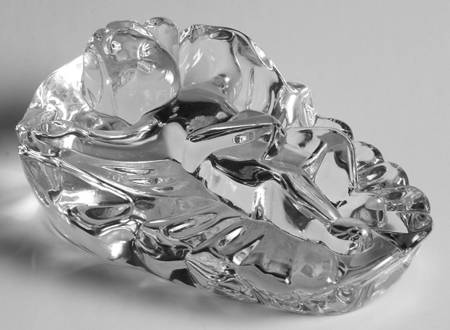 Nativity-Crystal Baby Jesus - No Box