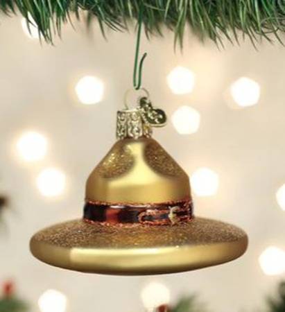 Old World Christmas Ranger Hat - No Box Nb2765