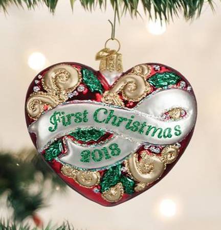 First Christmas Heart 2018-First Christmas Heart - No Box