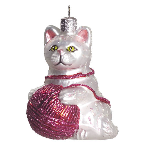 Animals Playful Kitten-White - No Box