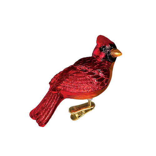 Old World Christmas Resting Cardinal - No Box
