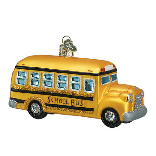 Old World Christmas School Bus - No Box