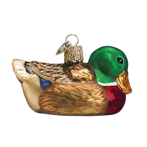 Old World Christmas Mallard Duck - No Box