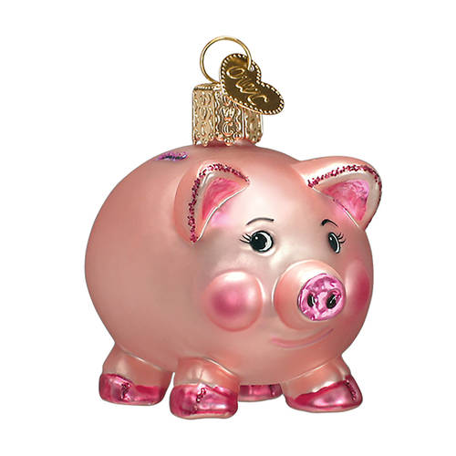 Old World Christmas Piggy Bank - No Box