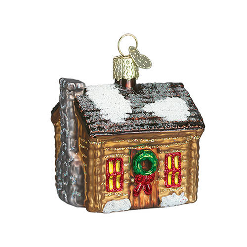 Old World Christmas Log Cabin - No Box