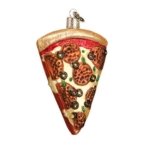 Old World Christmas Pizza Slice - No Box