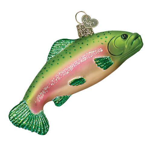 Old World Christmas Rainbow Trout - No Box