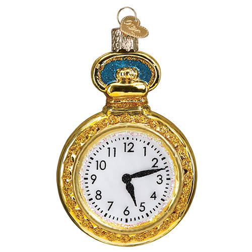 Old World Christmas Pocket Watch - No Box Nb3090