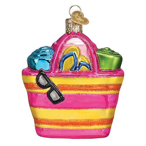 Old World Christmas Beach Bag - No Box Nb3084