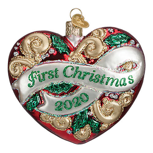 First Christmas Heart 2020-First Christmas Heart - No Box