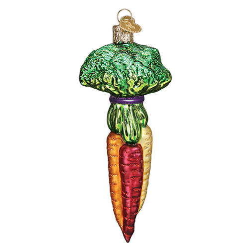 Old World Christmas Rainbow Carrots - No Box Nb2992