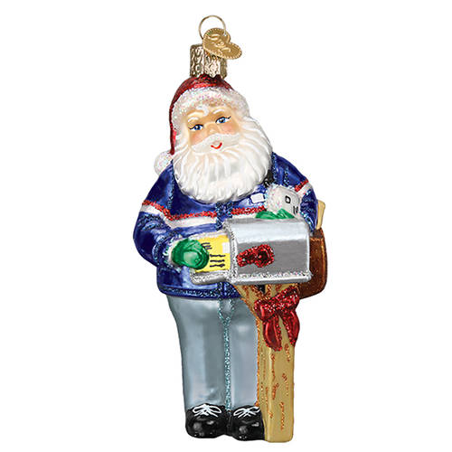 Old World Christmas Postman Santa - No Box Nb2963