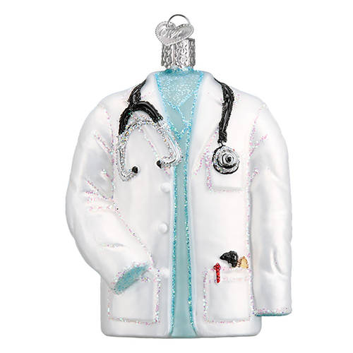 Old World Christmas Doctor's Coat - No Box Nb2941