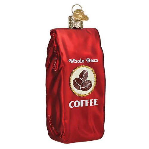 Old World Christmas Bag Of Coffee Beans - No Box Nb2932