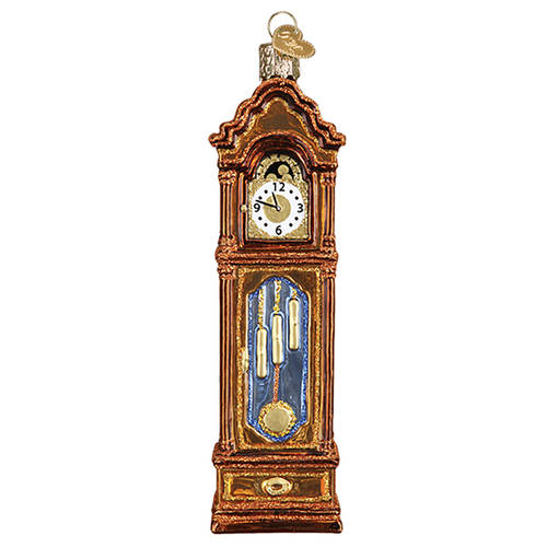 Old World Christmas Grandfather Clock - No Box Nb2928