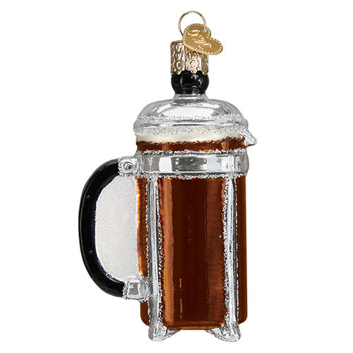 Old World Christmas French Coffee Press - No Box Nb2913