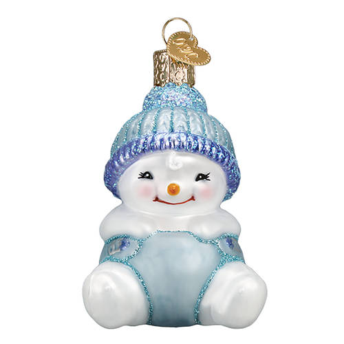Old World Christmas Snow Baby Boy - No Box Nb2902