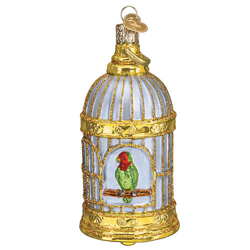 Old World Christmas Vintage Bird Cage - No Box Nb2888