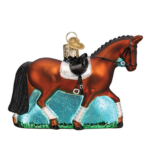 Old World Christmas Dressage Horse - No Box Nb2886