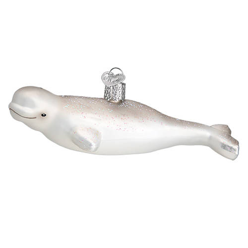Old World Christmas Beluga Whale - No Box Nb2877