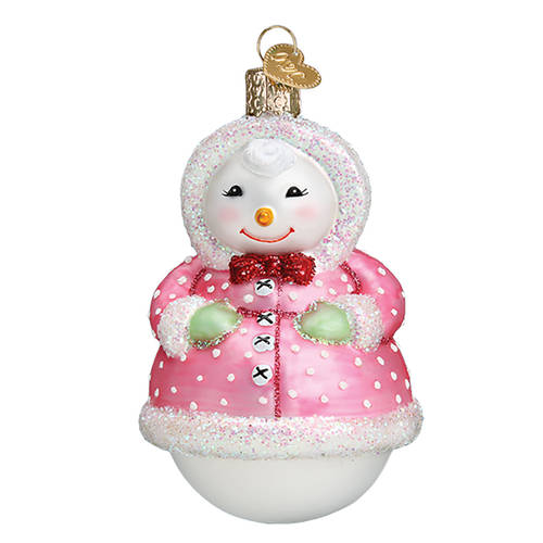 Old World Christmas Jolly Snowlady - No Box Nb2867