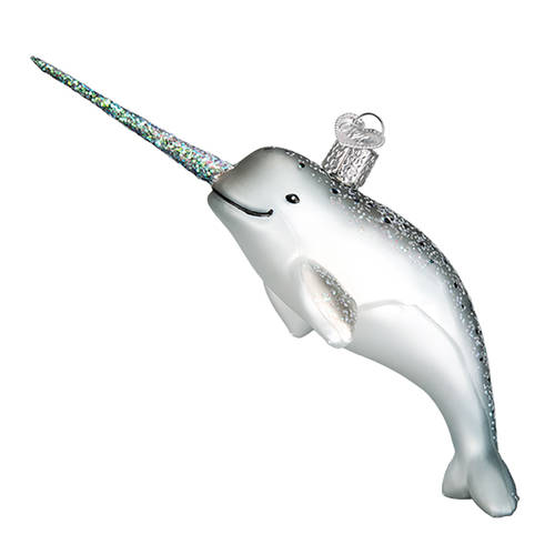 Old World Christmas Narwhal - No Box Nb2826