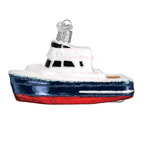 Old World Christmas Charter Boat - No Box Nb2813