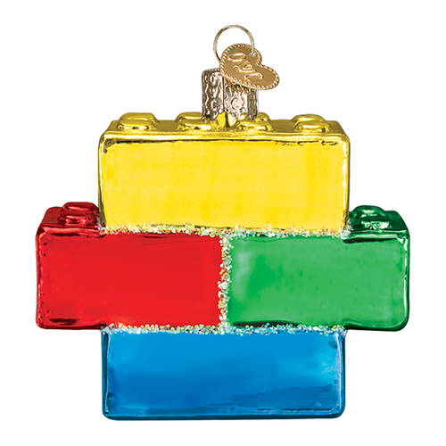 Old World Christmas Building Blocks - No Box Nb2804