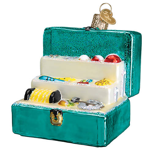 Old World Christmas Tackle Box - No Box Nb2801