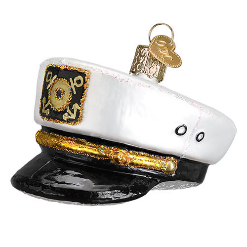 Old World Christmas Captain's Cap - No Box Nb2745