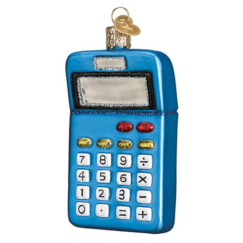 Old World Christmas Calculator - No Box Nb2739