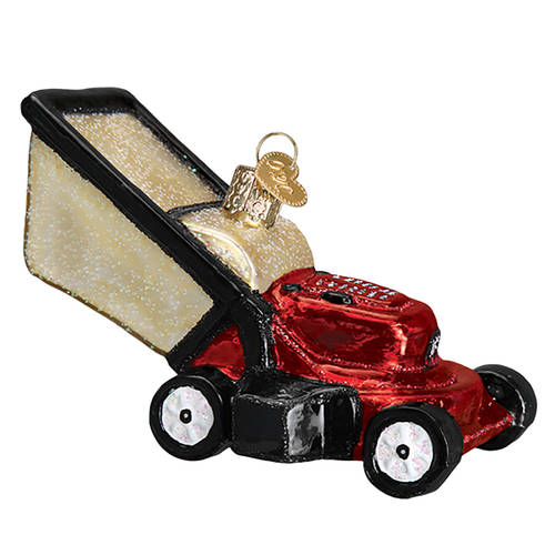 Old World Christmas Lawn Mower - No Box Nb2736
