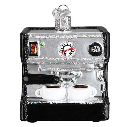 Old World Christmas Espresso Machine - No Box Nb2734