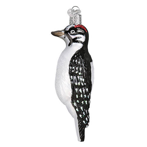 Old World Christmas Hairy Woodpecker - No Box Nb2715