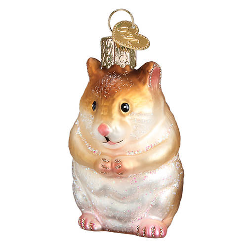 Old World Christmas Hamster - No Box Nb2711