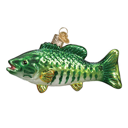 Old World Christmas Smallmouth Bass - No Box Nb2703