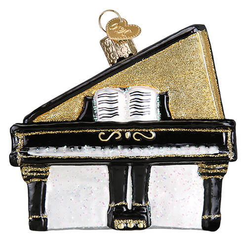 Old World Christmas Baby Grand Piano - No Box Nb2694