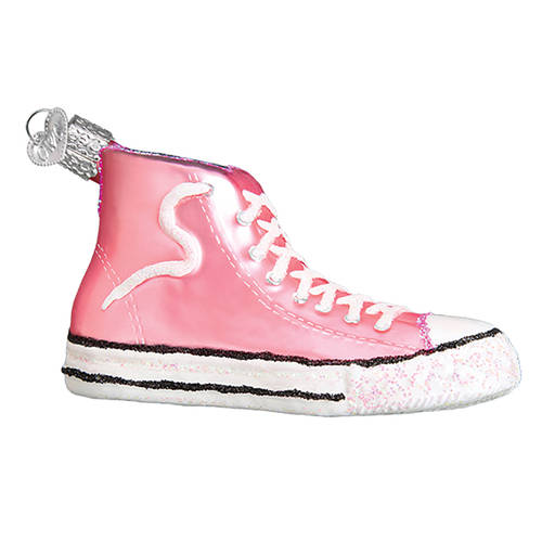 Old World Christmas Pink High-Top Sneaker - No Box Nb2691