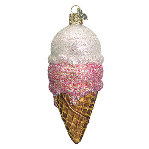 Old World Christmas Ice Cream Cone - No Box