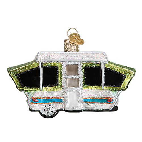 Old World Christmas Tent Camper - No Box Nb2662