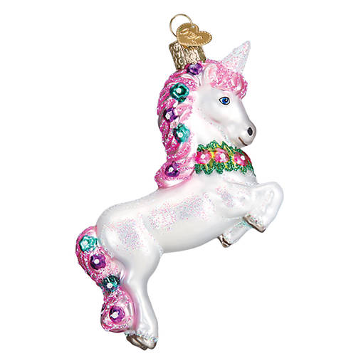 Old World Christmas Prancing Unicorn - No Box Nb2547