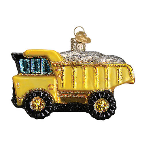Old World Christmas Toy Dump Truck - No Box Nb2537