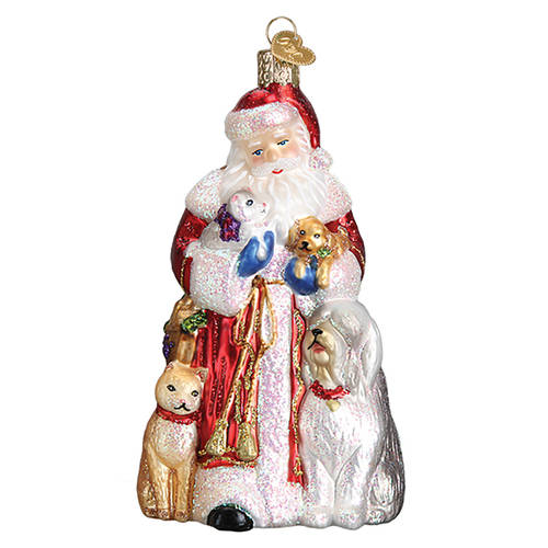 Old World Christmas Santa's Furry Friends - No Box Nb2535