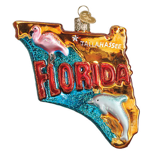Old World Christmas State Of Florida - No Box Nb2532
