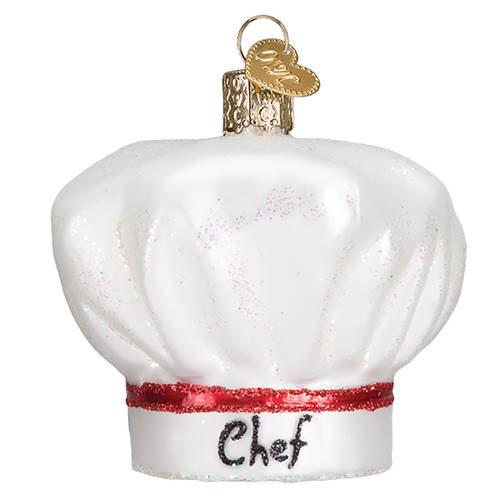 Old World Christmas Chef's Hat - No Box Nb2482